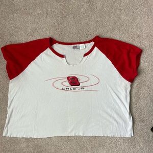 Authentic Dale jr. cropped top.